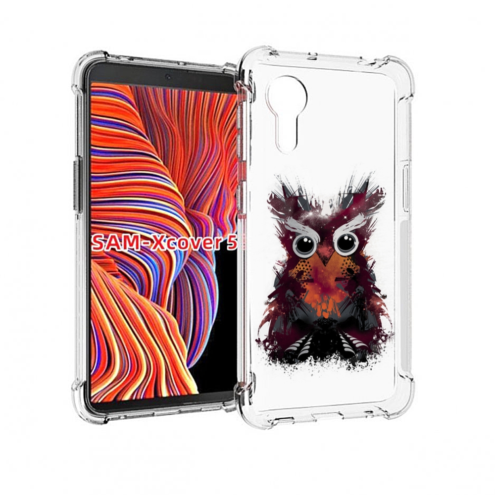 

Чехол MyPads Необычная сова для Samsung Galaxy Xcover 5, Прозрачный, Tocco