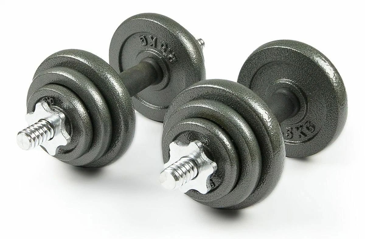 

Разборные гантели Atlas Sport 2 x 10 кг, черный, 2