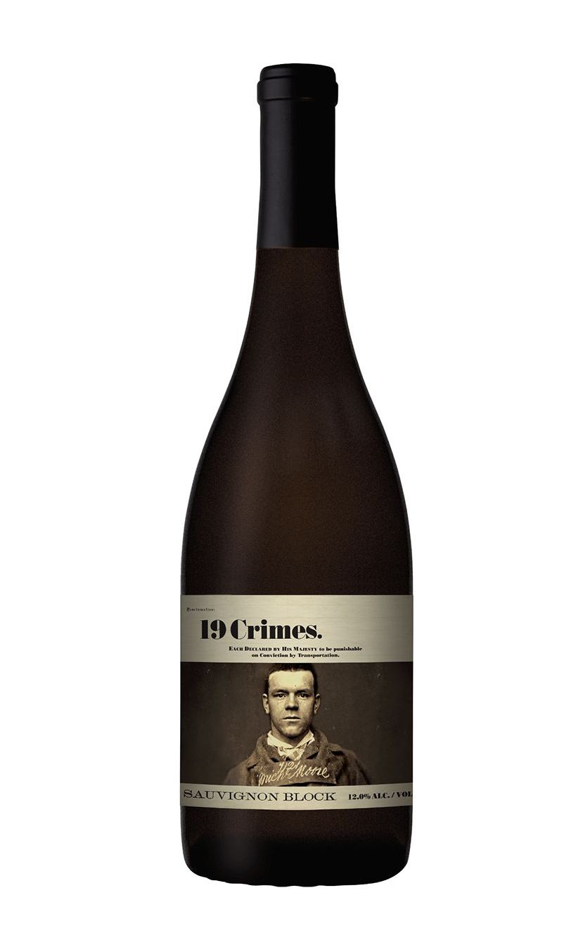 

Вино полусухое белое 19 Crimes Sauvignon Block 2019, Австралия, 0.75 л