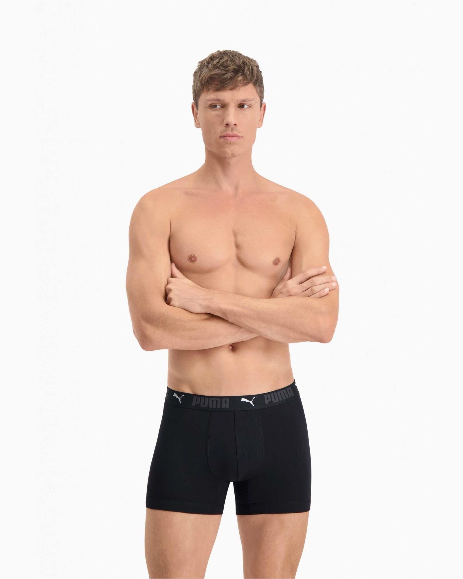 Трусы мужские PUMA Sport Cotton Boxer 93552101 черные XL