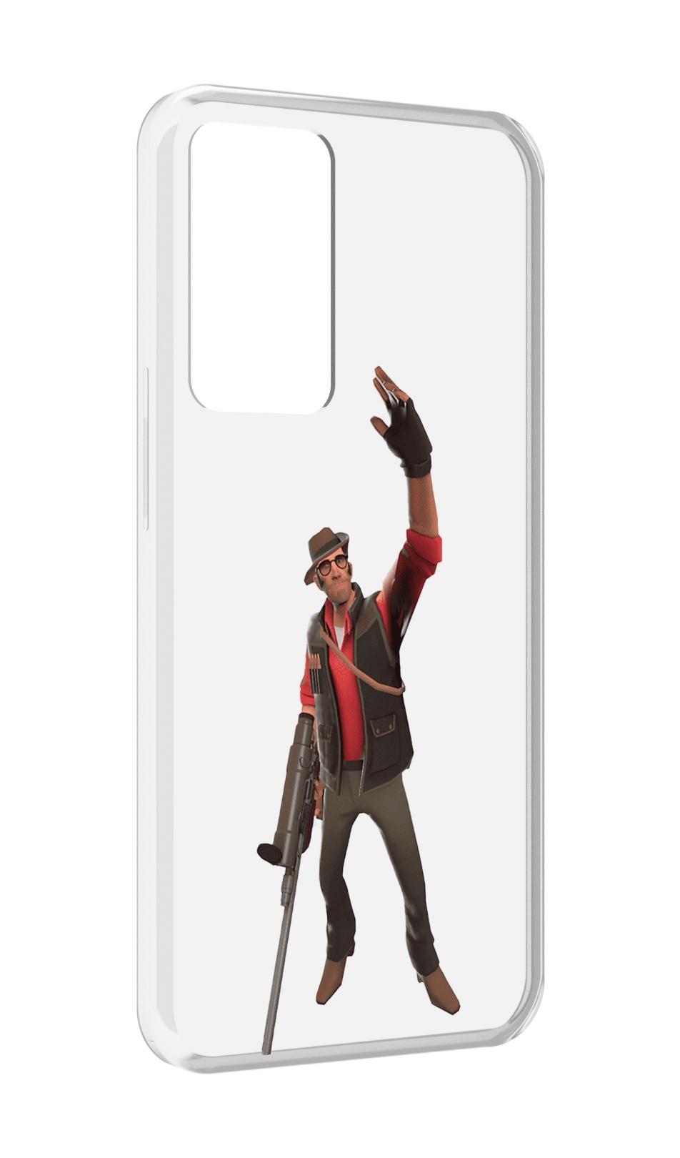

Чехол MyPads team-fortress-2 для OPPO Reno 8 Lite, Прозрачный, Tocco