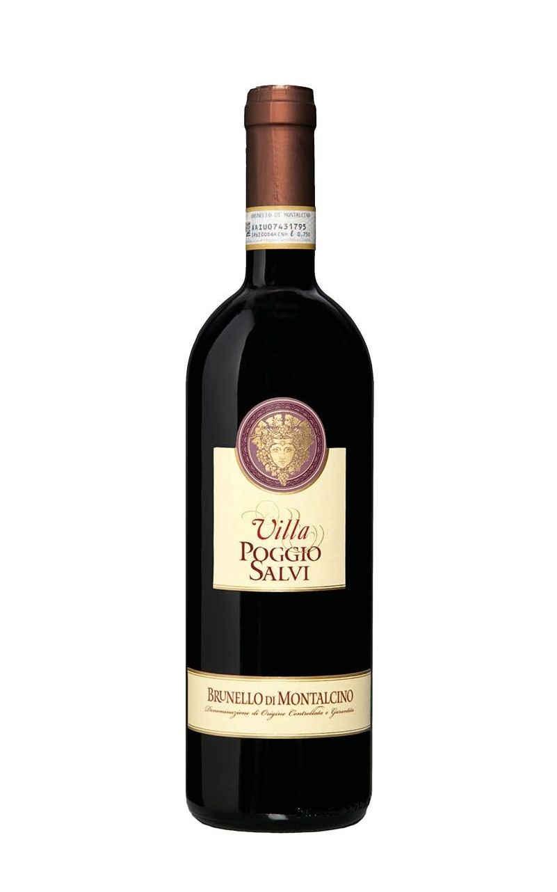 Вино сухое красное Villa Poggio Salvi Brunello di Montalcino 2015, Италия, 0.375 л