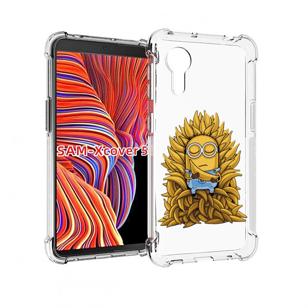 

Чехол MyPads Миньон с бананами для Samsung Galaxy Xcover 5, Прозрачный, Tocco