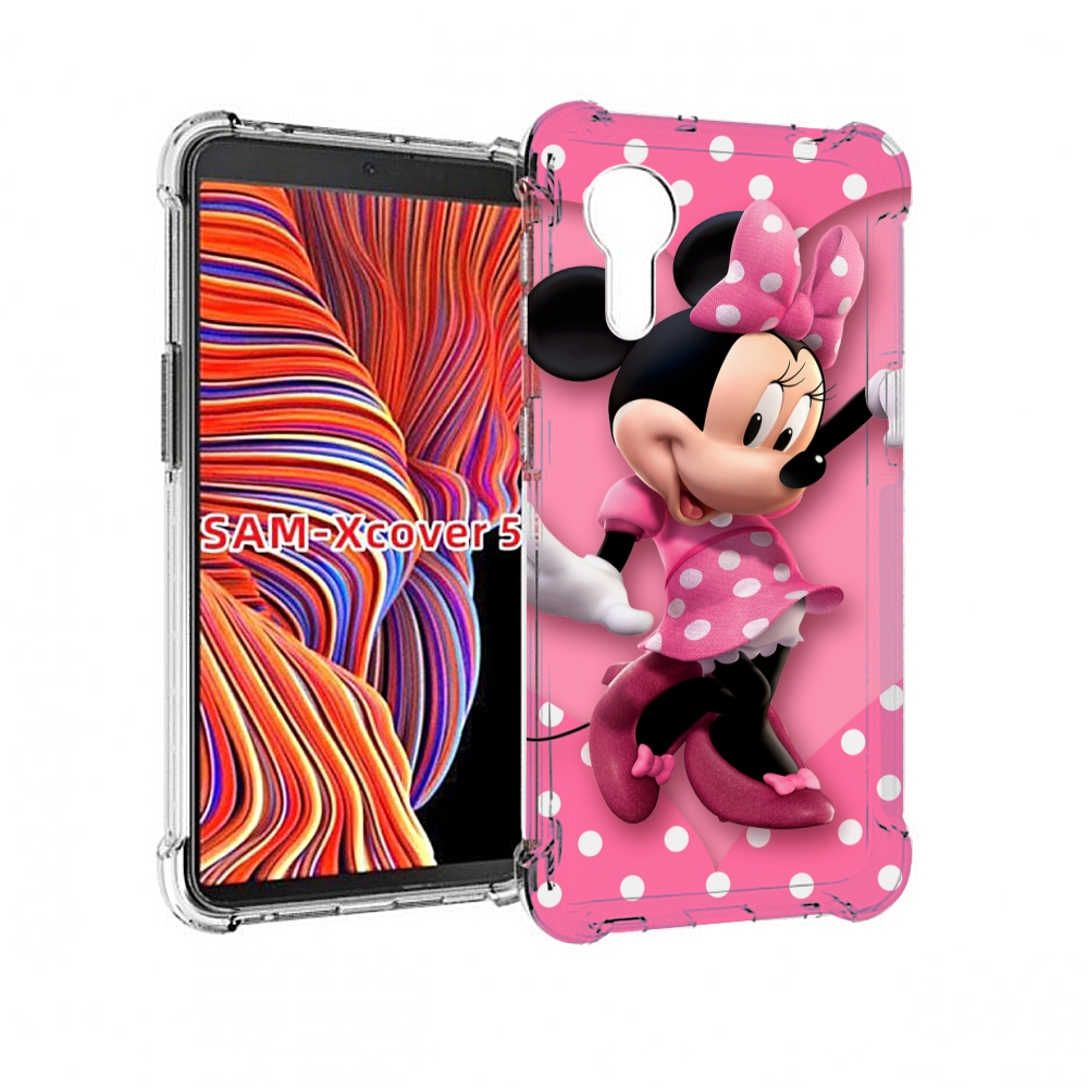 

Чехол MyPads Минни-Маус-в-сердце женский для Samsung Galaxy Xcover 5, Прозрачный, Tocco