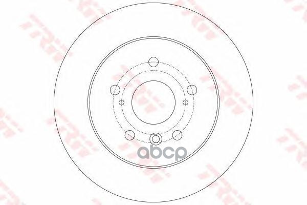 

Диск Тормозной Задний Toyota Camry (V40, V50) Df6176 Trw/Lucas Df6176