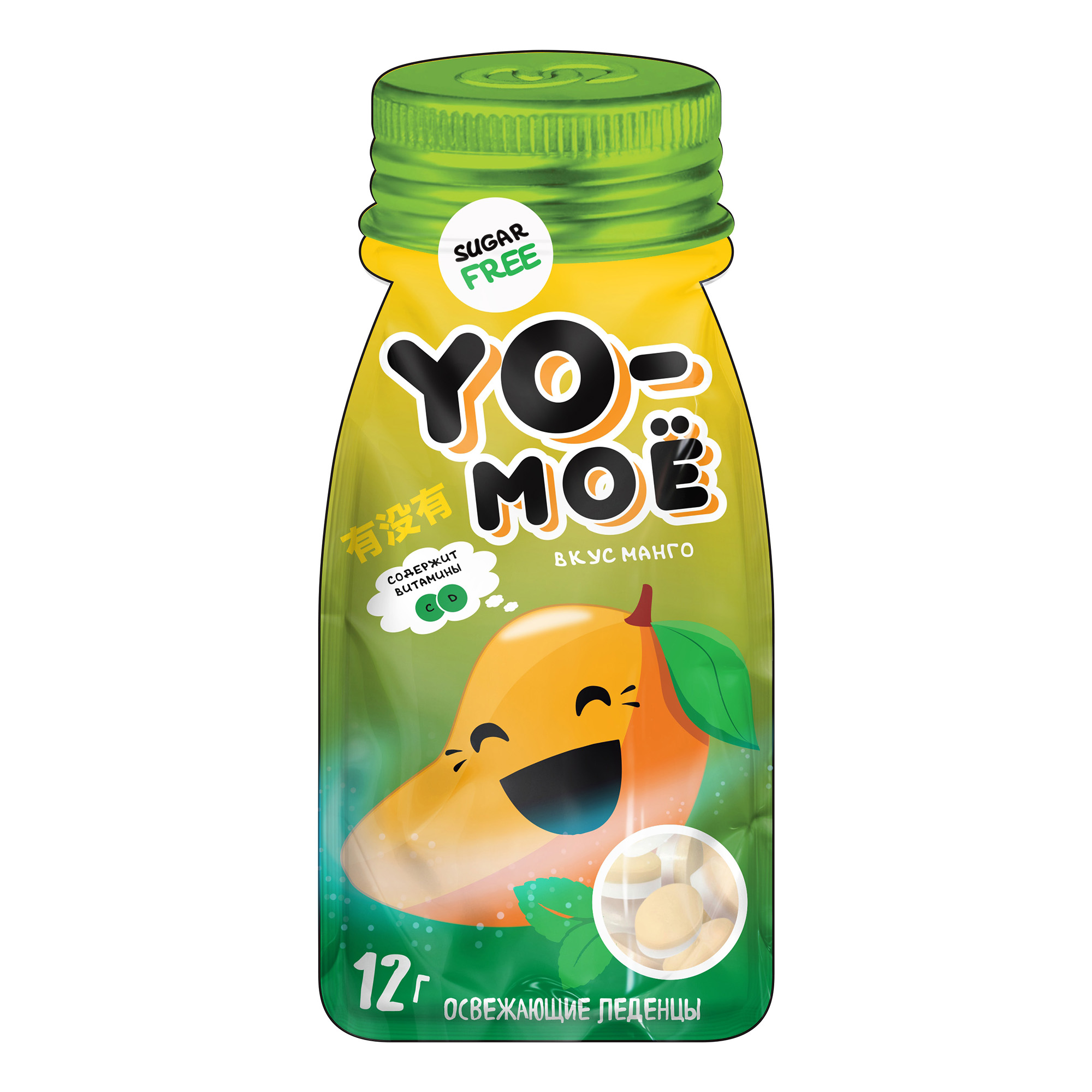 

Леденцы Yo-Moе со вкусом манго 12 г
