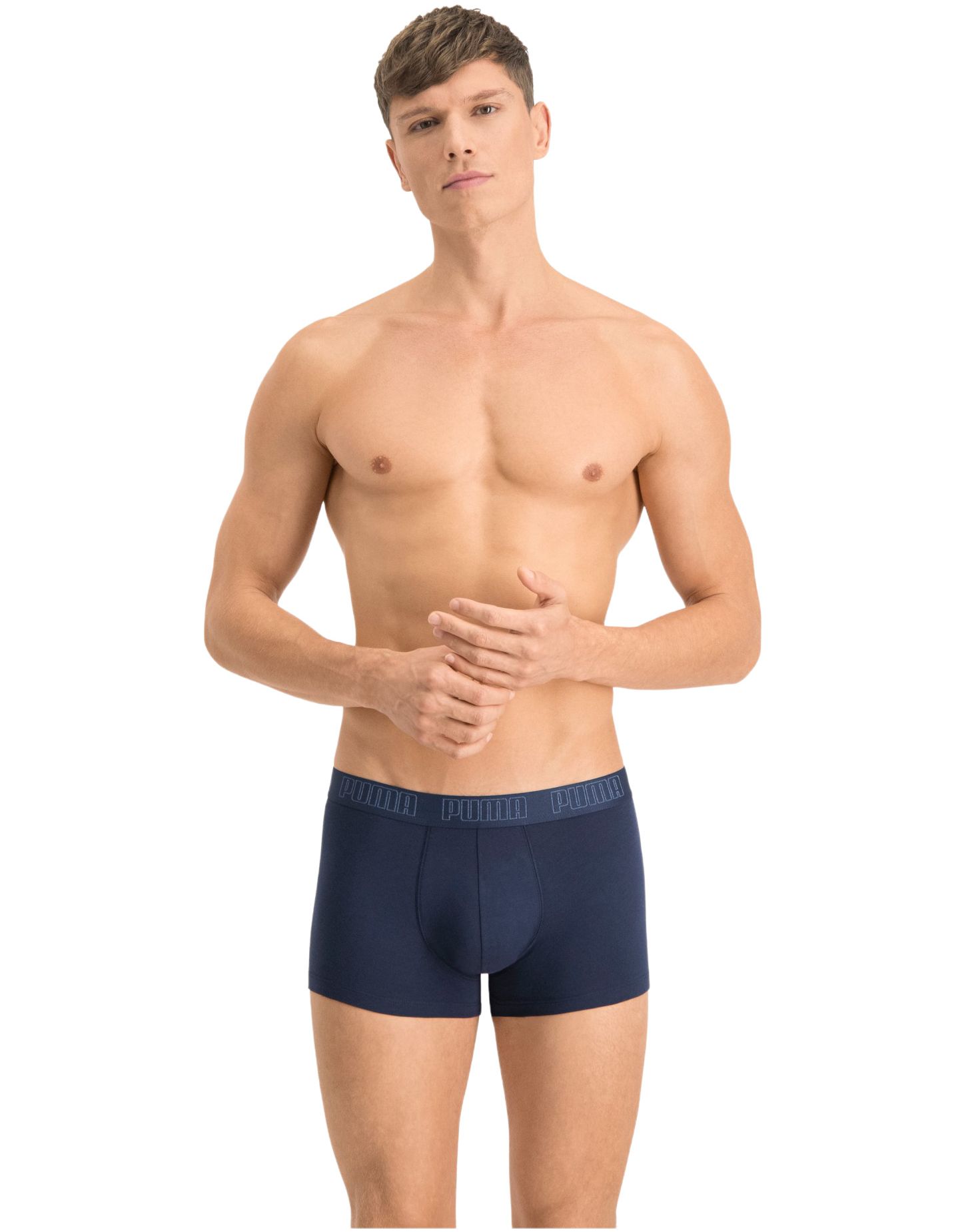 Комплект трусов мужских PUMA Basic Trunk 93501507 синих M