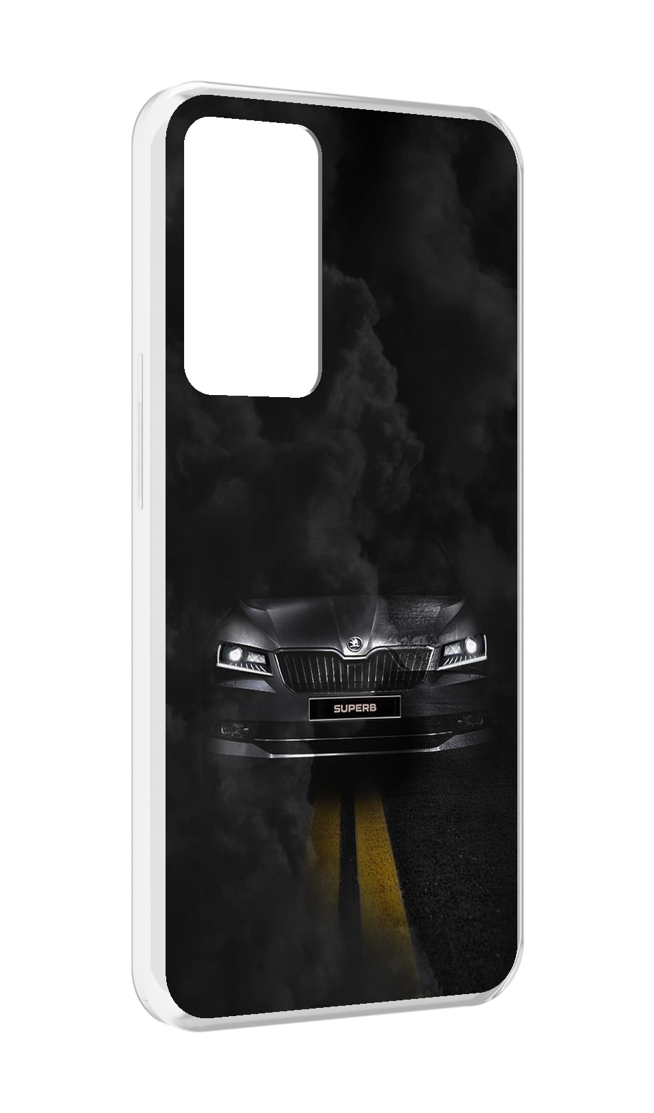 

Чехол MyPads skoda шкода 1 для OPPO Reno 8 Lite, Прозрачный, Tocco
