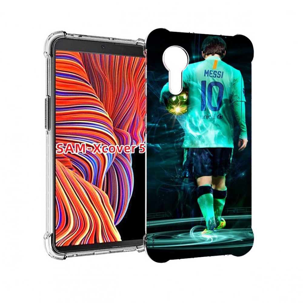 

Чехол MyPads Месси мужской для Samsung Galaxy Xcover 5, Прозрачный, Tocco