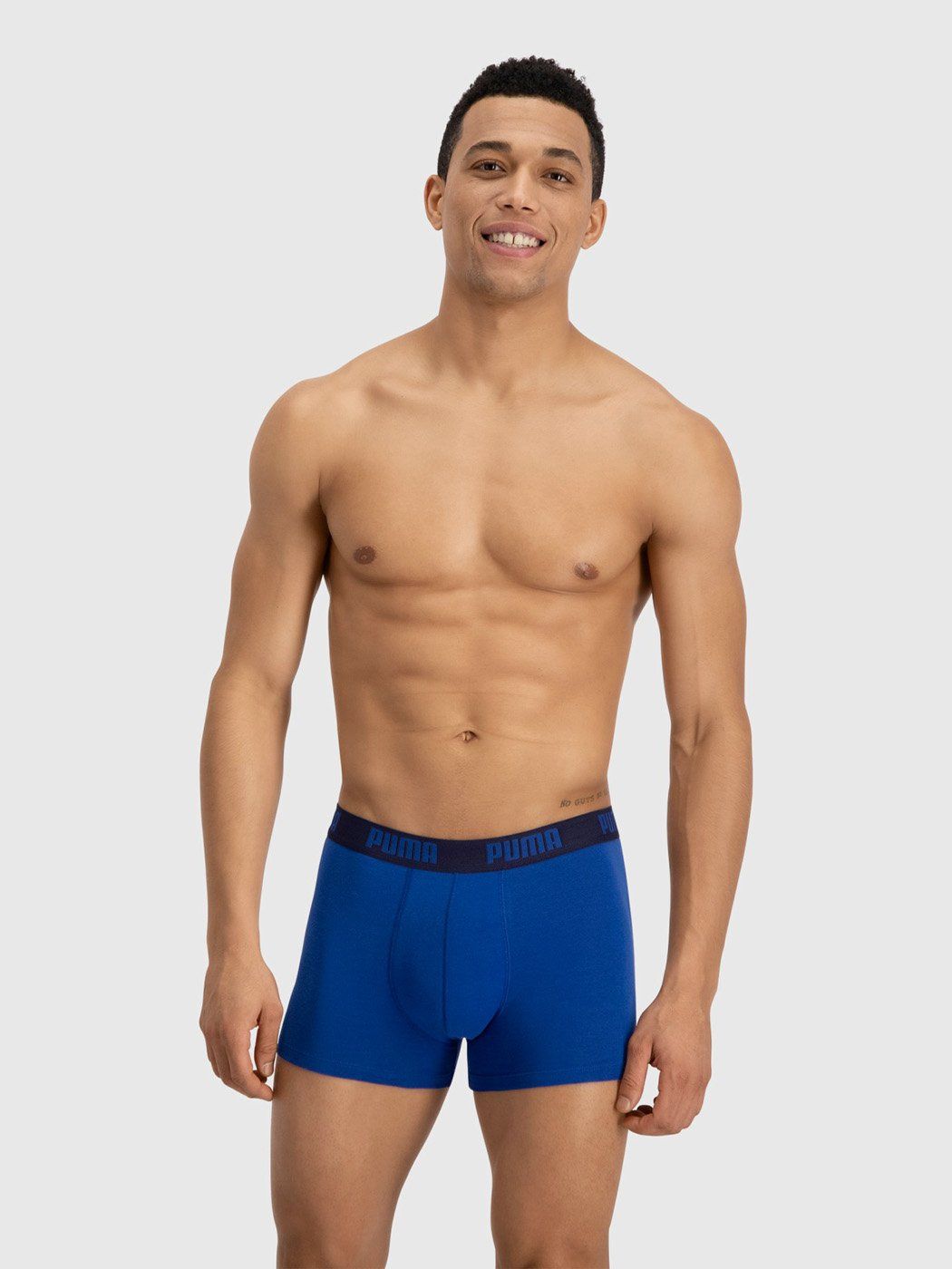 Трусы мужские PUMA Basic Boxer 88886960 синие XXL