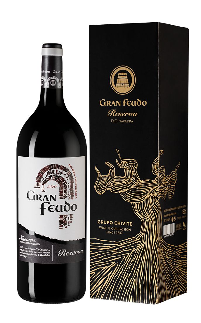

Вино сухое красное Bodegas Chivite Gran Feudo Reserva 2014, Испания, 1.5 л