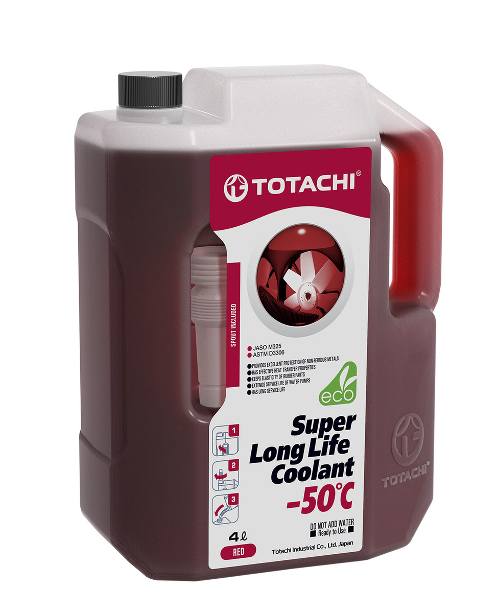 фото Антифриз totachi super llc red -50c 4л 4589904520808