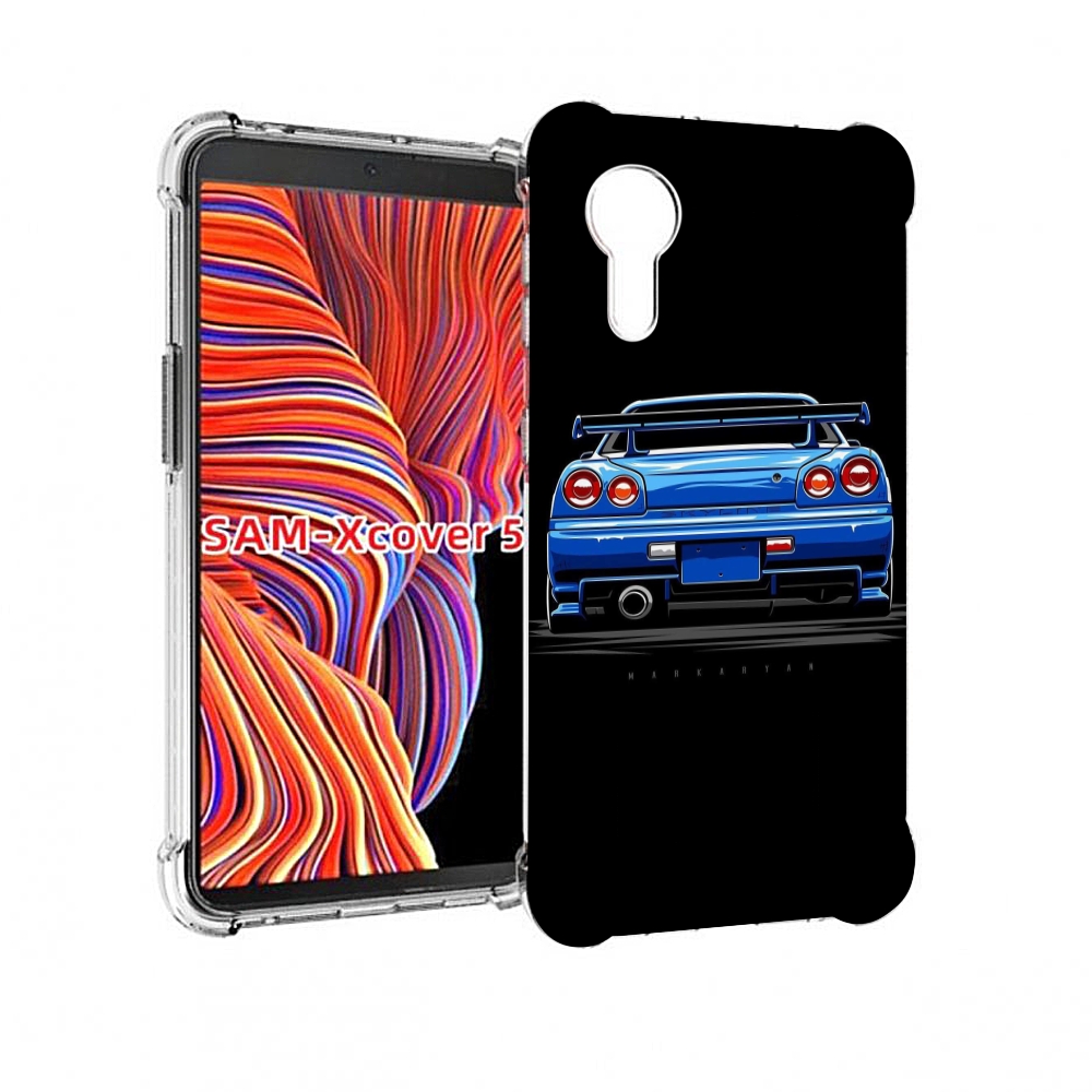 

Чехол MyPads Машина-синяя мужской для Samsung Galaxy Xcover 5, Прозрачный, Tocco