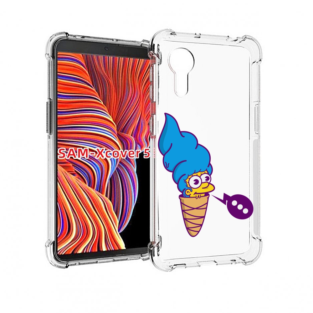

Чехол MyPads Мардж-рожок для Samsung Galaxy Xcover 5, Прозрачный, Tocco