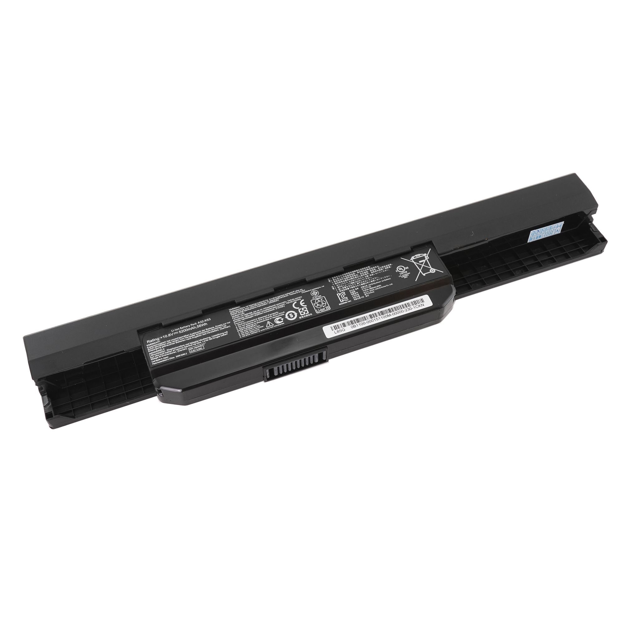 

Аккумулятор для ноутбука Azerty A31-K53 5200 мАч 10.8В 007-2287, A31-K53