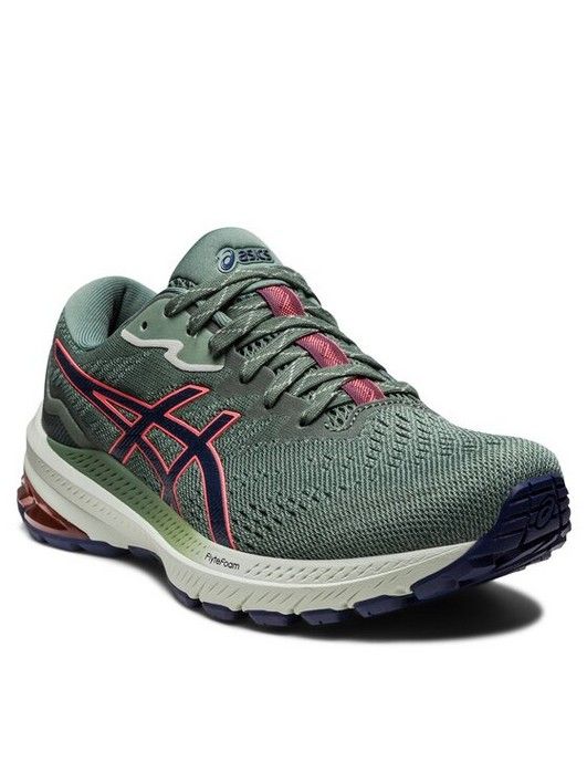 

Кроссовки женские Asics GT-1000 11 TR 1012B388 зеленые 37 EU, Зеленый, GT-1000 11 TR 1012B388
