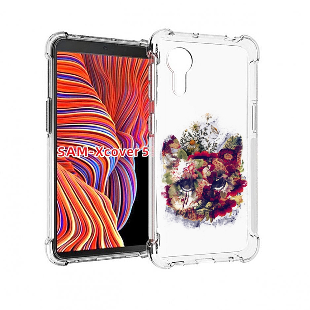 

Чехол MyPads Лиса в цветах-2 для Samsung Galaxy Xcover 5, Прозрачный, Tocco