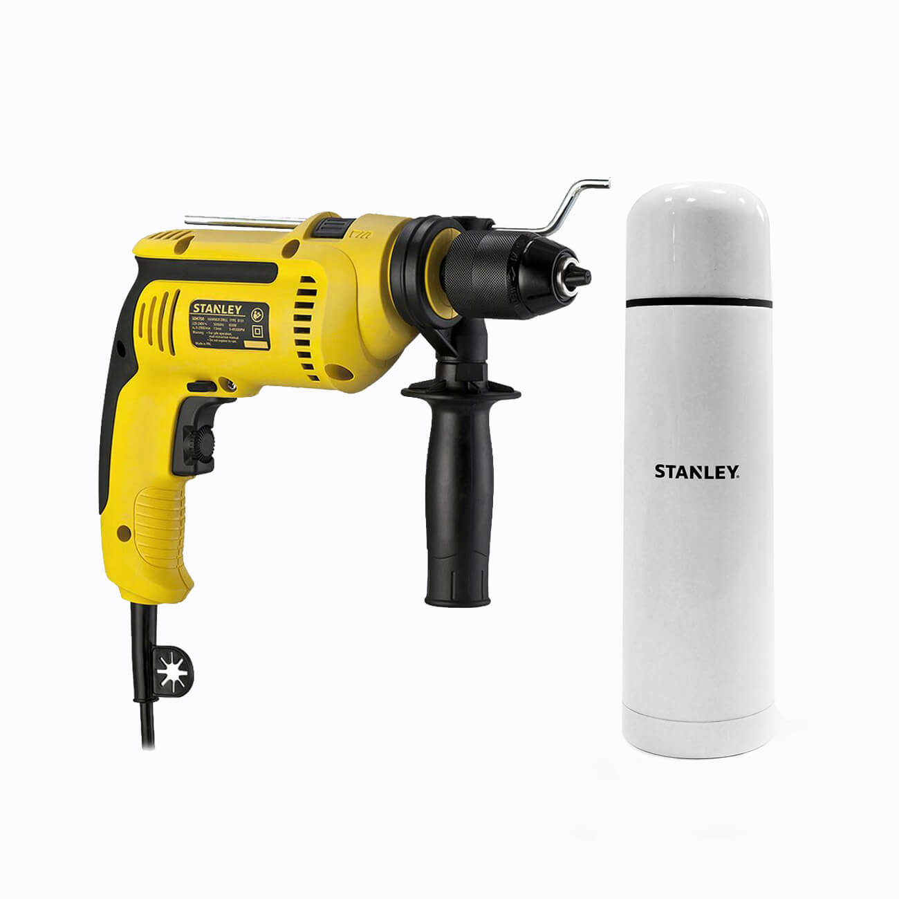 

Дрель ударная STANLEY SDH700-RU + Термос, SDH700-RU