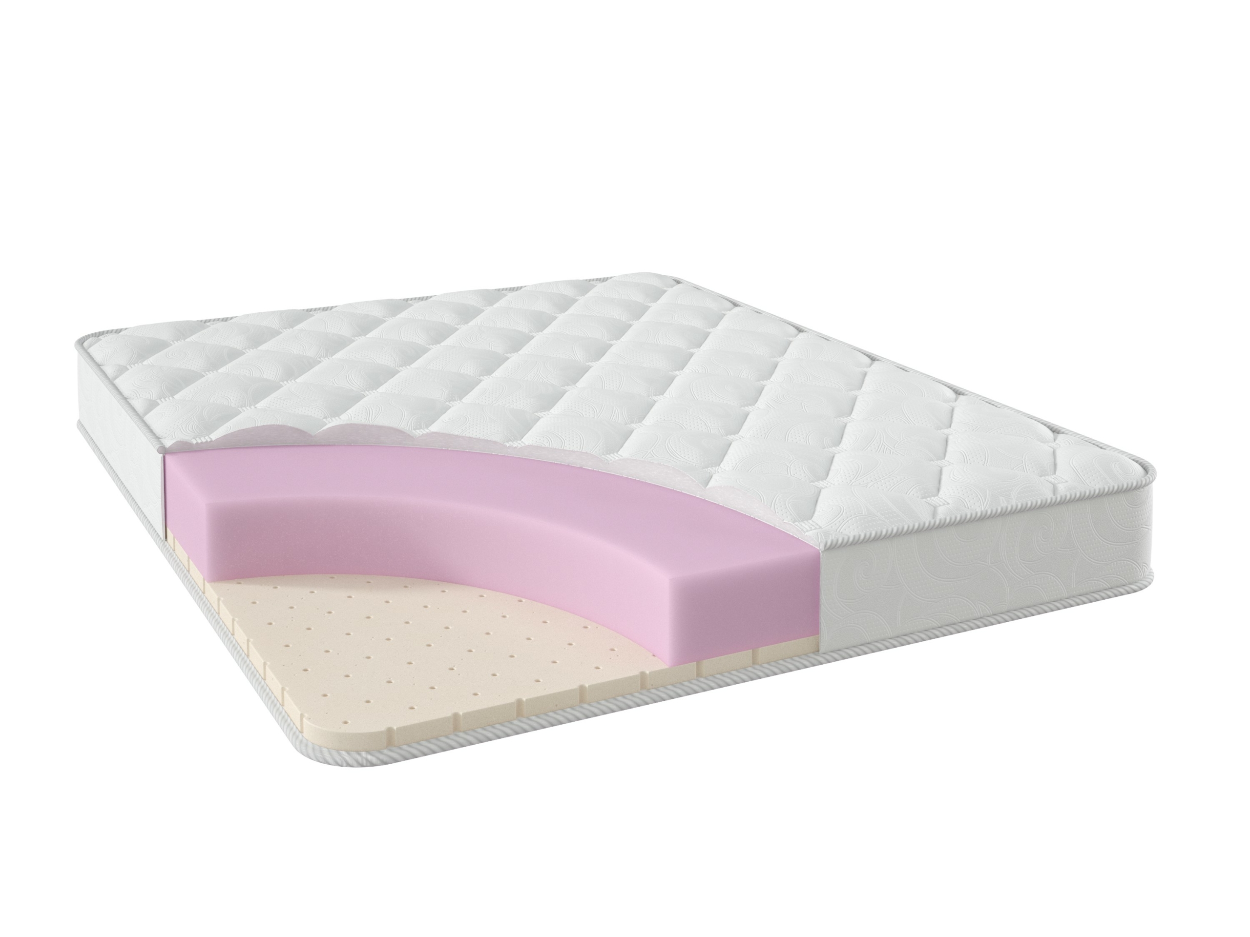 

Матрас Stories Компакт Баланс 215х190, Бежевый;белый;серый;серебристый, Баланс