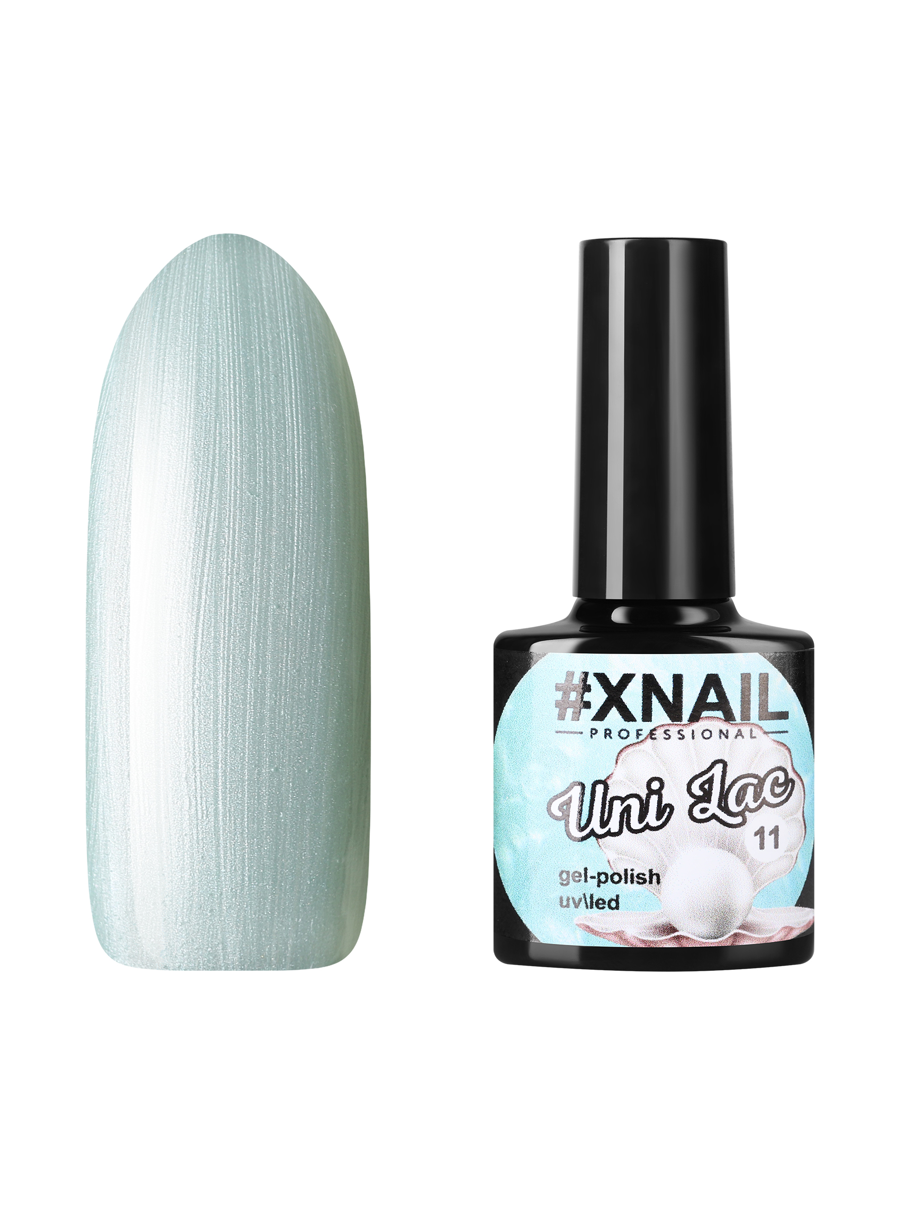 

Гель-лак для ногтей Xnail Uni Lac №11, Голубой;зеленый
