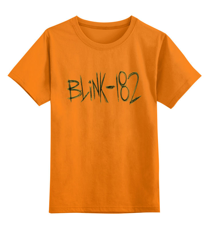 

Детская футболка Printio Blink-182 yellow logo цв.оранжевый р.104, 0000000769336