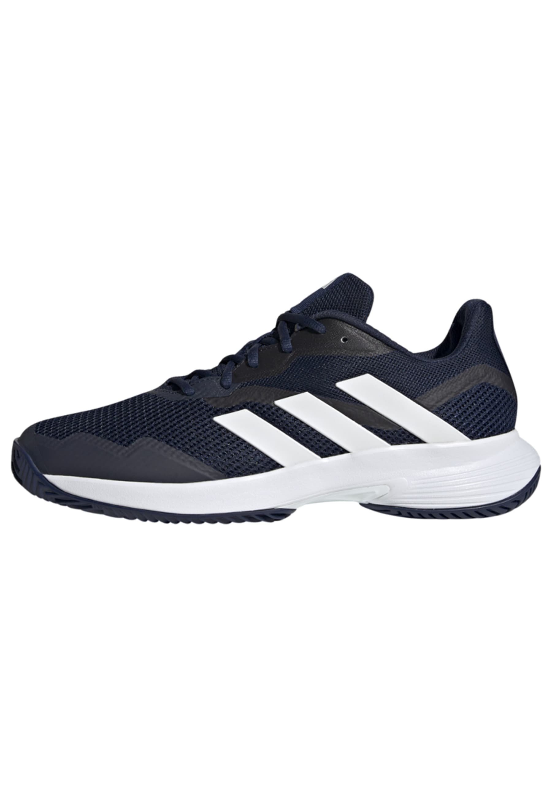 

Кроссовки мужские Adidas Performance Courtjam Control синие 45 1/3 EU, Синий, Courtjam Control