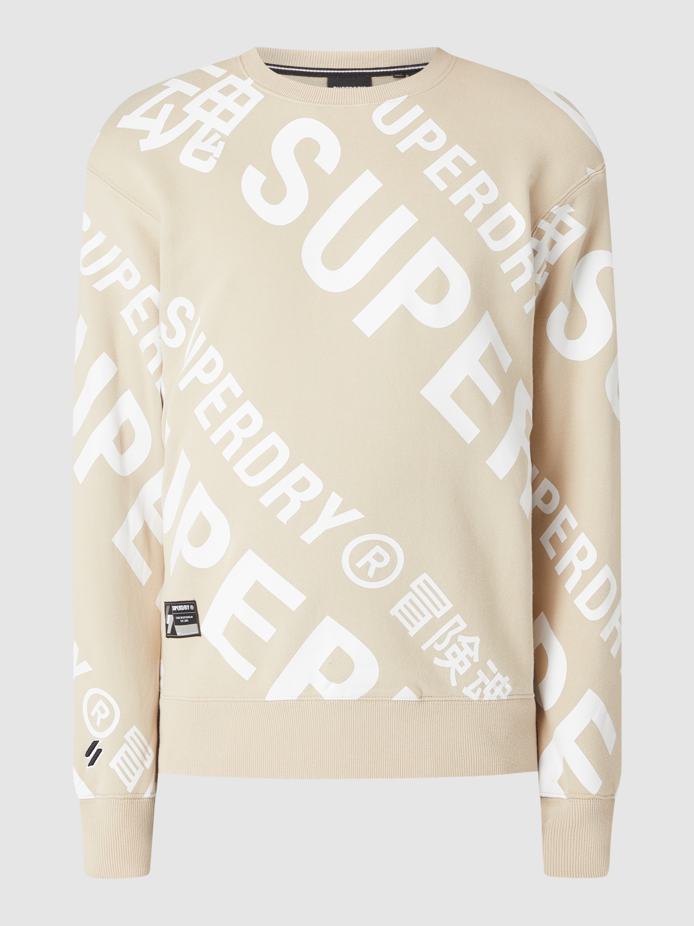 Свитшот мужской Superdry 1562806 белый XS (доставка из-за рубежа)