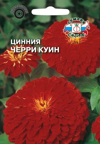 

Семена цинния СеДеК Черри куин 1626 1 уп.