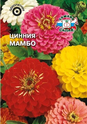 

Семена цинния СеДеК Мамбо 1676 1 уп.
