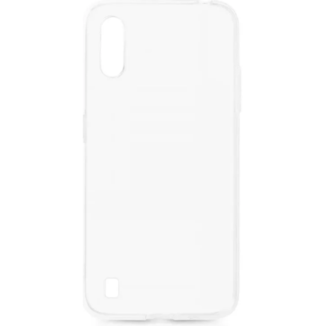 

Чехол силиконовый DF для Samsung Galaxy A01 sCase-86 супертонкий, Прозрачный