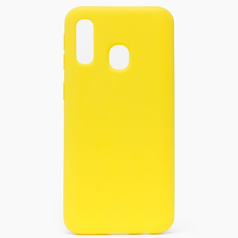 

Чехол накладка SC162 BaseMarket для Samsung A405F Galaxy A40 (желтый)
