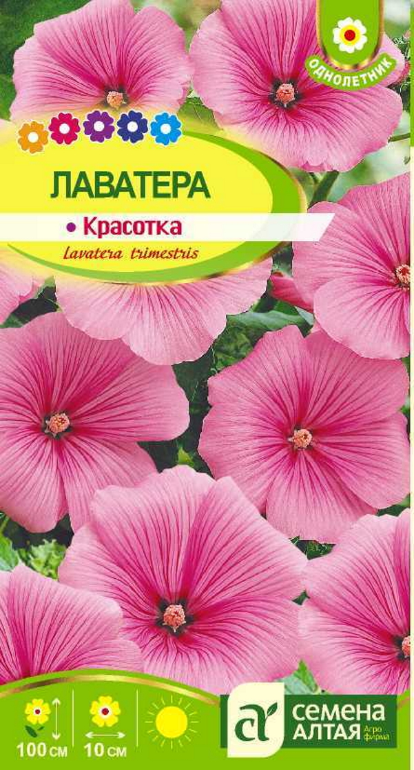 

Семена лаватера Семена Алтая Красотка 1 уп.