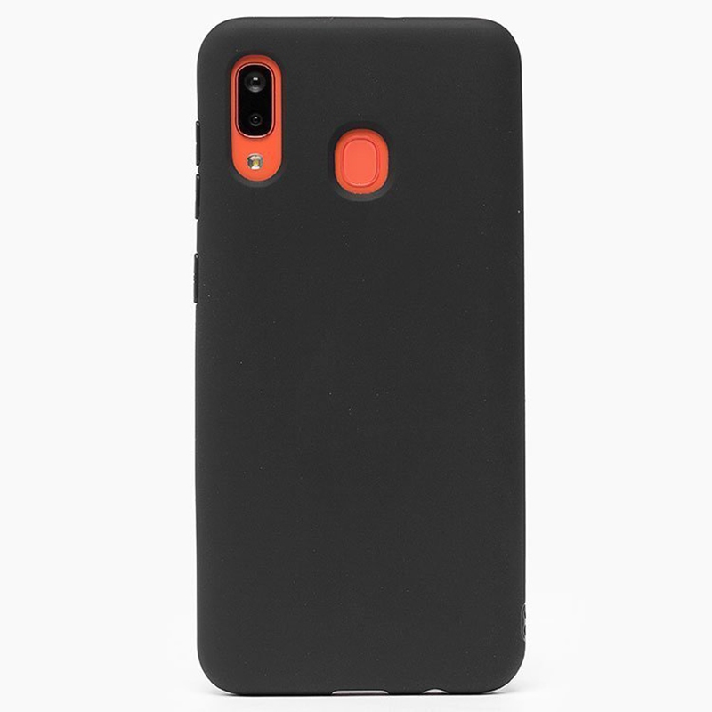 

Чехол накладка SC162 BaseMarket для Samsung A305F Galaxy A30 (черный)