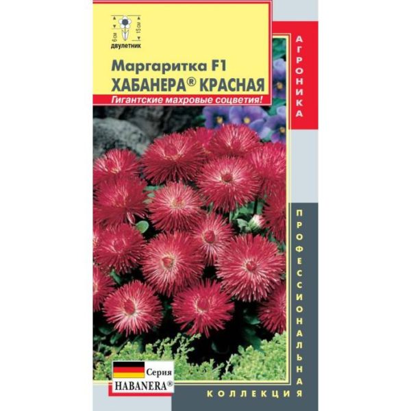 

Маргаритка Хабанера Красная, 5 драже Профессиональная коллекция