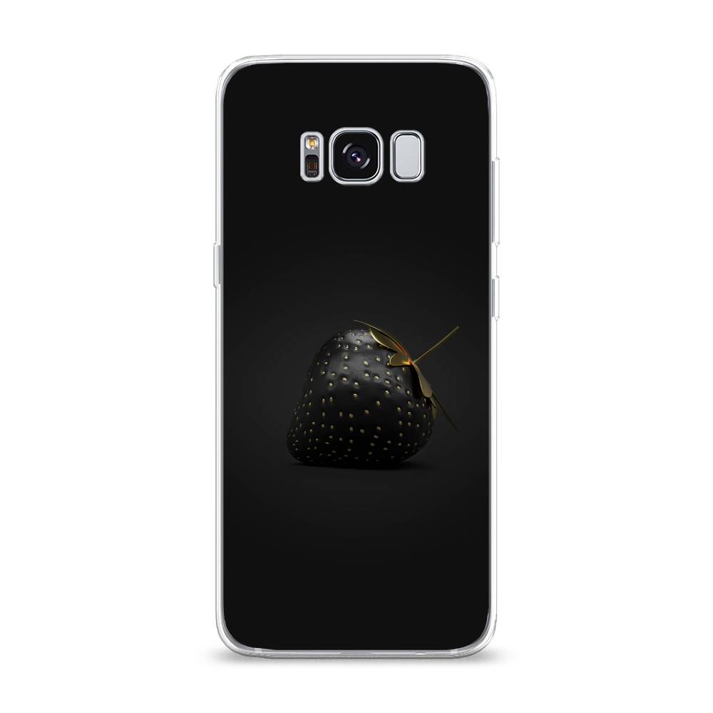

Чехол Awog на Samsung Galaxy S8 "Черная клубника", Золотистый;черный;серый, 24750-10