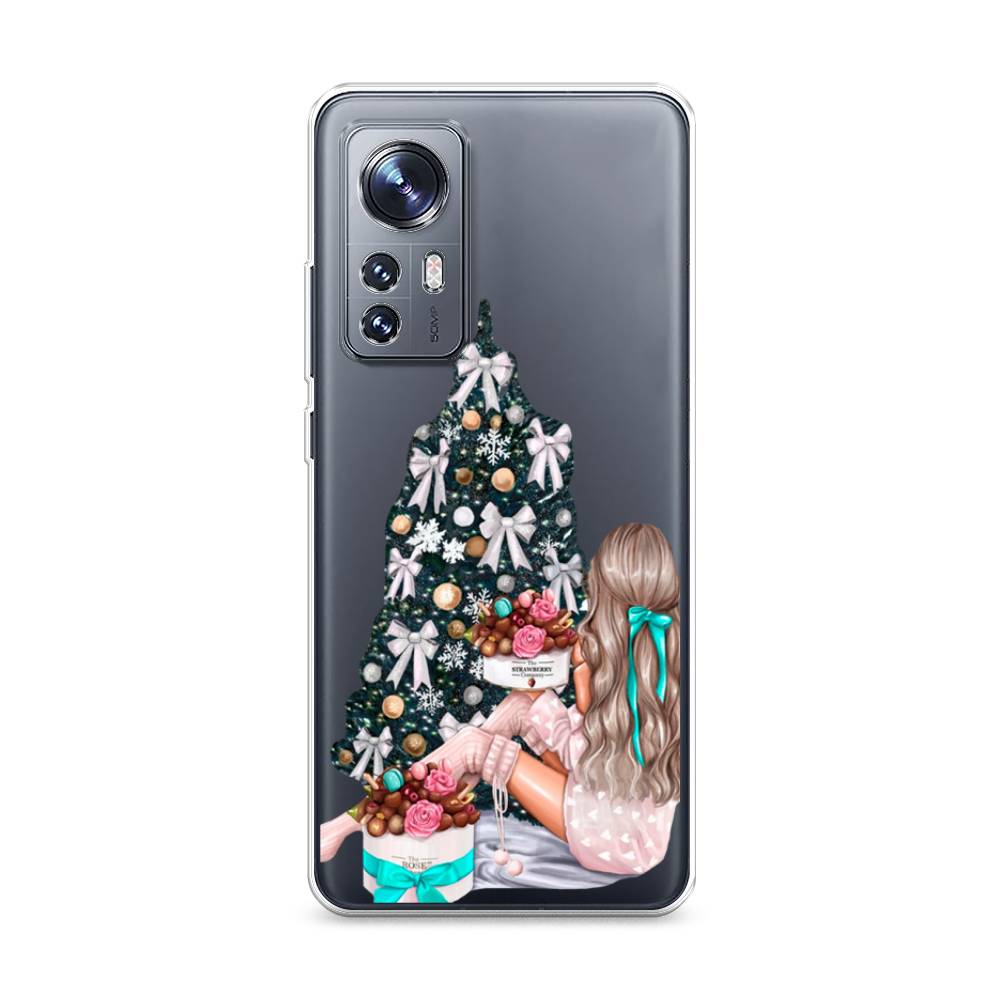 

Чехол на Xiaomi 12 "New Year", Зеленый;бежевый;голубой, 316050-5