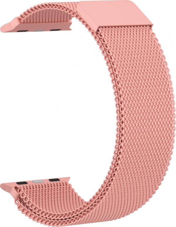 

Ремешок Milanese Loop для Apple Watch Series 7 45mm 42/44 (Розовый)