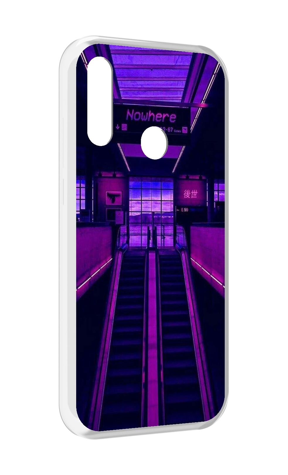 

Чехол MyPads фиолетовый эскалатор для Lenovo Z6 Pro Youth Edition / Z6 Pro Lite, Прозрачный, Tocco