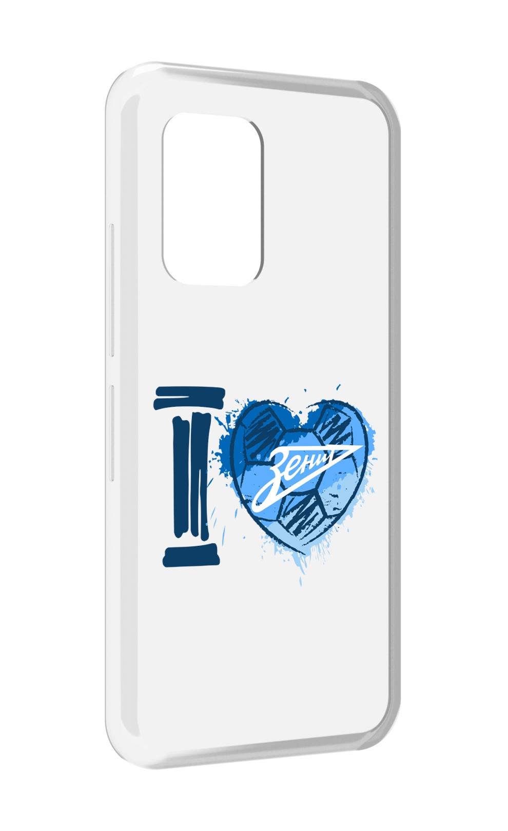 

Чехол MyPads ФК я люблю зенит для UMIDIGI Bison GT, Прозрачный, Tocco