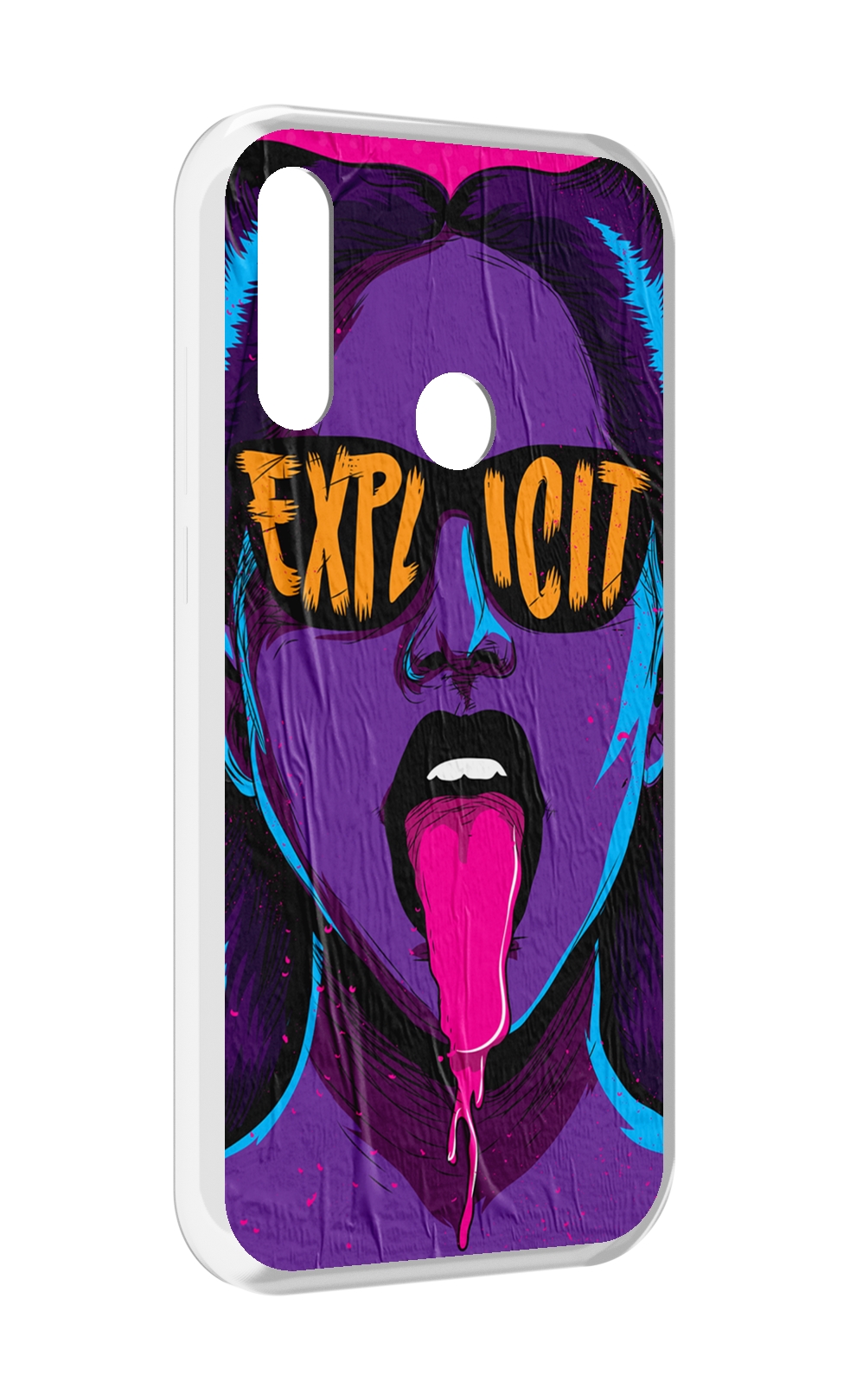 

Чехол MyPads фиолетовая-девушка-в-очках женский для Lenovo Z6 Pro Youth Edition / Z6 Pr..., Прозрачный, Tocco