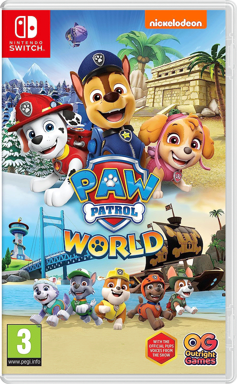 Игра Paw Patrol World (Nintendo Switch, полностью на иностранном языке)