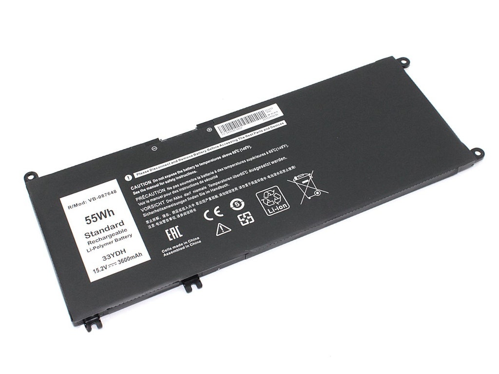 

Аккумулятор Vbparts для Dell Inspiron 13 7353/33YDH 15.2V 3600mAh OEM 087648