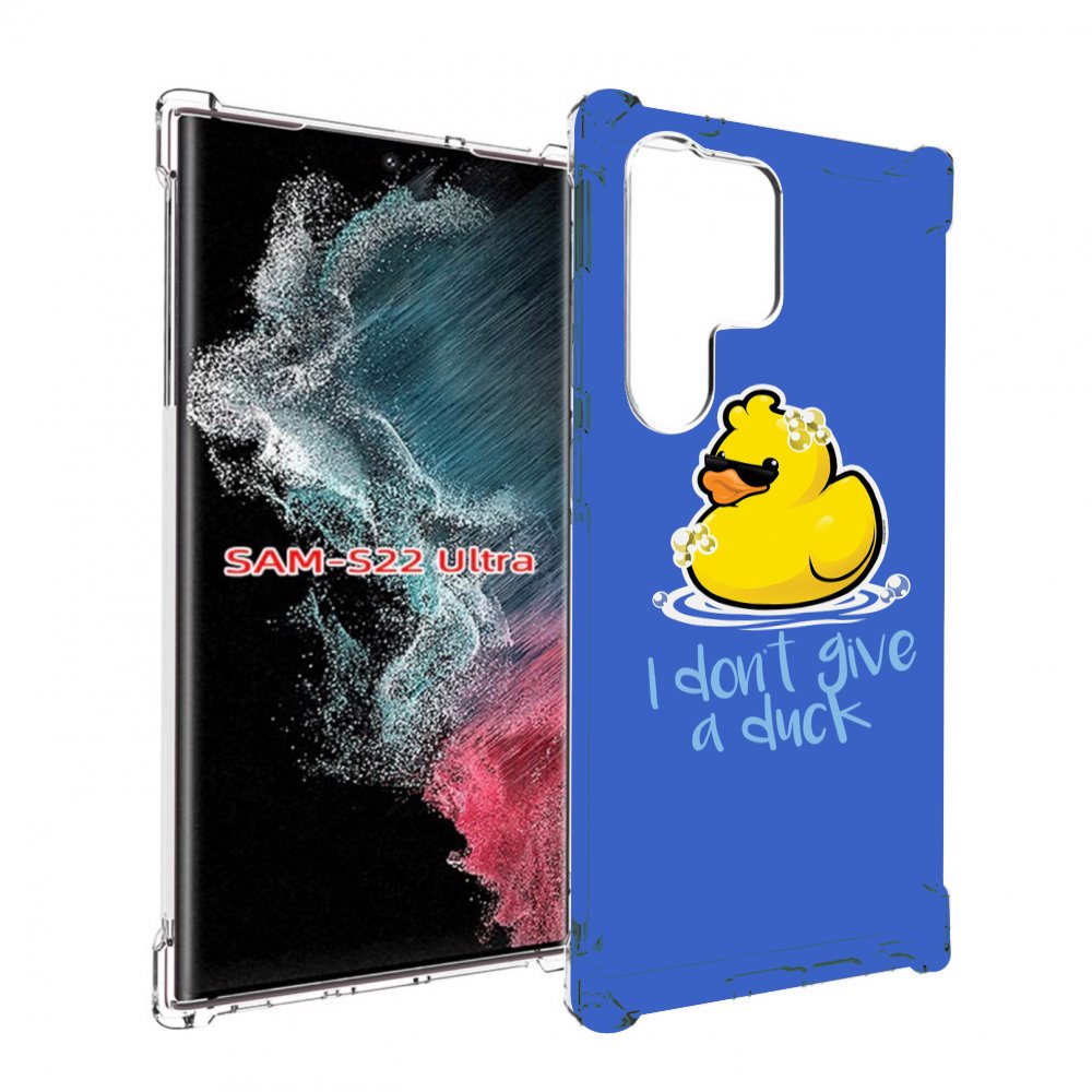 

Чехол MyPads Уточка для Samsung Galaxy S23 Ultra, Прозрачный, Tocco