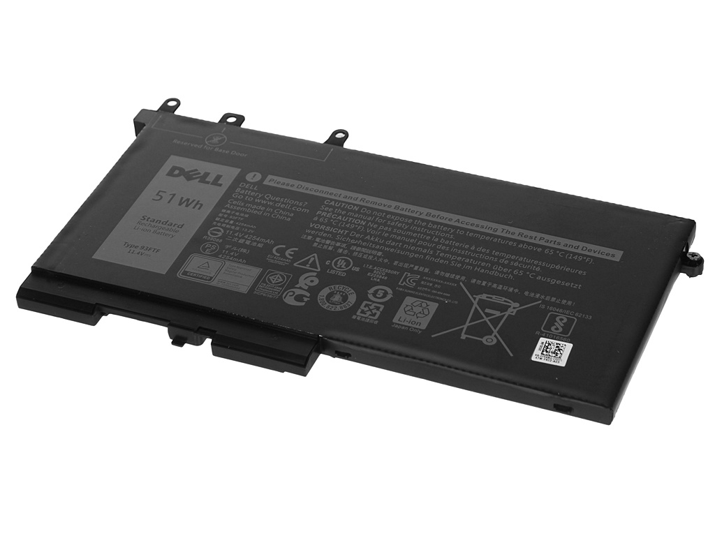 

Аккумулятор Vbparts для Dell 5280 5490 11.4V 4254mAh 4YFVG 064258