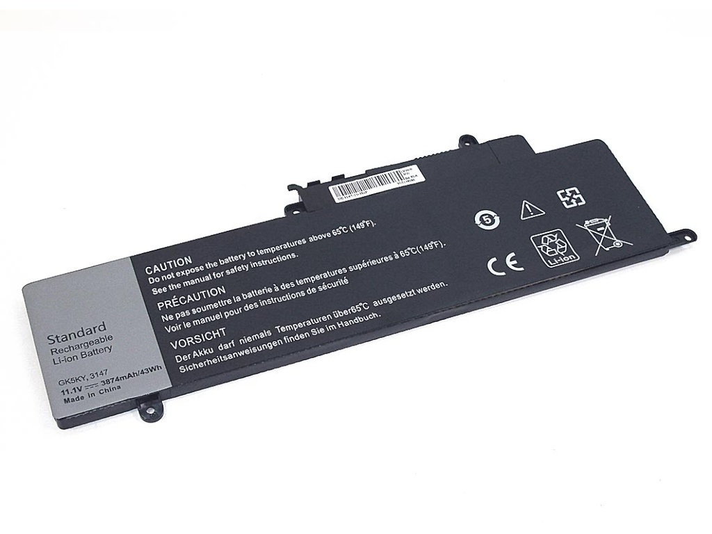 

Аккумулятор Vbparts для Dell 3147 11.1V 43Wh OEM Black 065085
