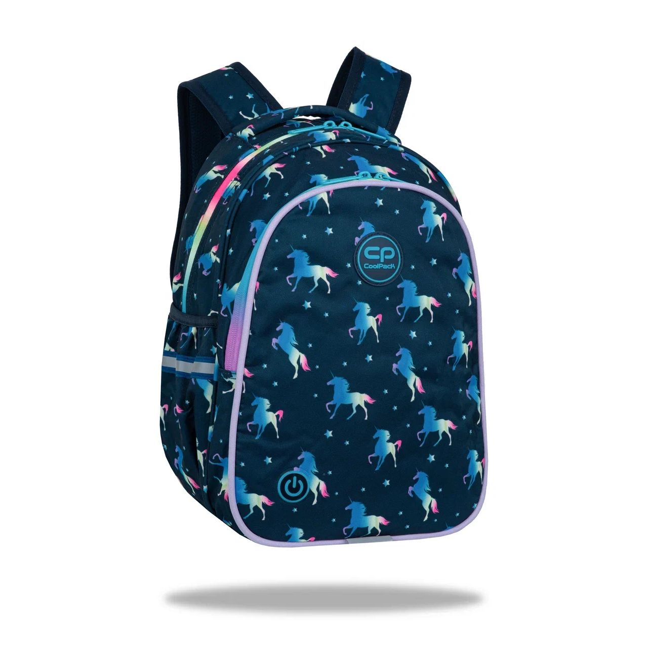 Рюкзак школьный Сool Pack LED, 39х28х17 см, 2 отделения, светодиодная подсветка рюкзак школьный сool pack spiner termic fancy stars 41х30х13 см 24 л 3 отделения
