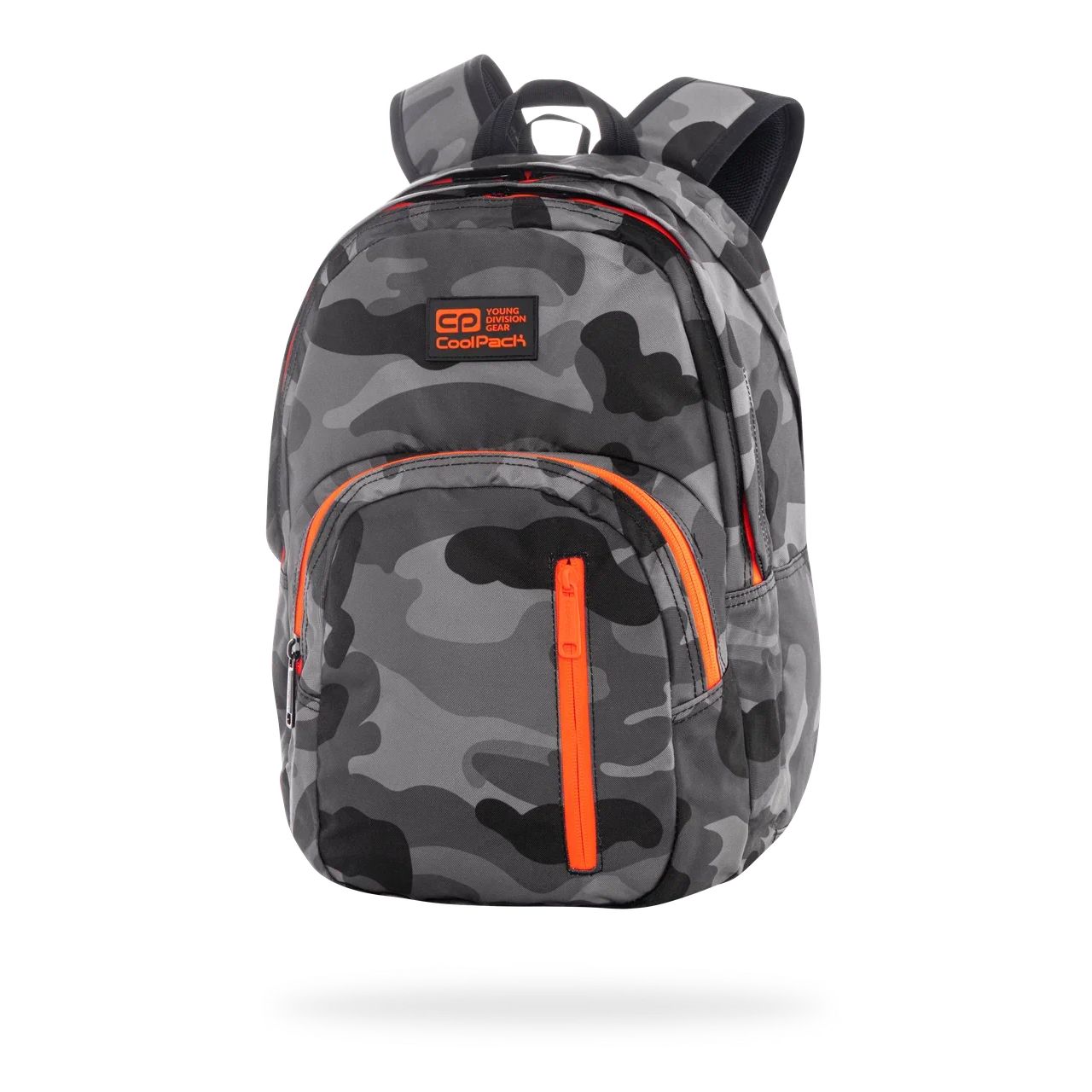 Рюкзак школьный Сool Pack Discovery, Camo Orange, 44х32х13 см, 30 л, 2 отделения
