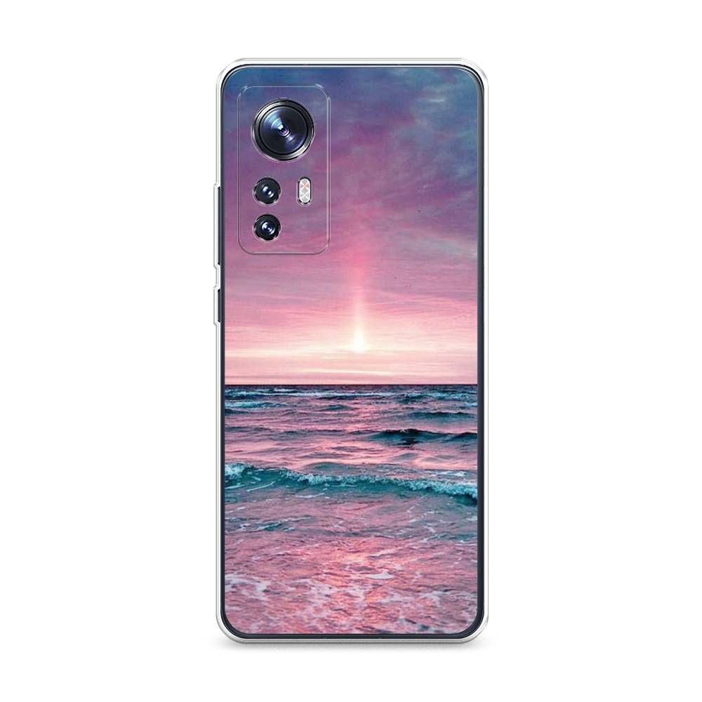 

Чехол на Xiaomi 12 "Восход 3", Розовый;голубой, 316050-2