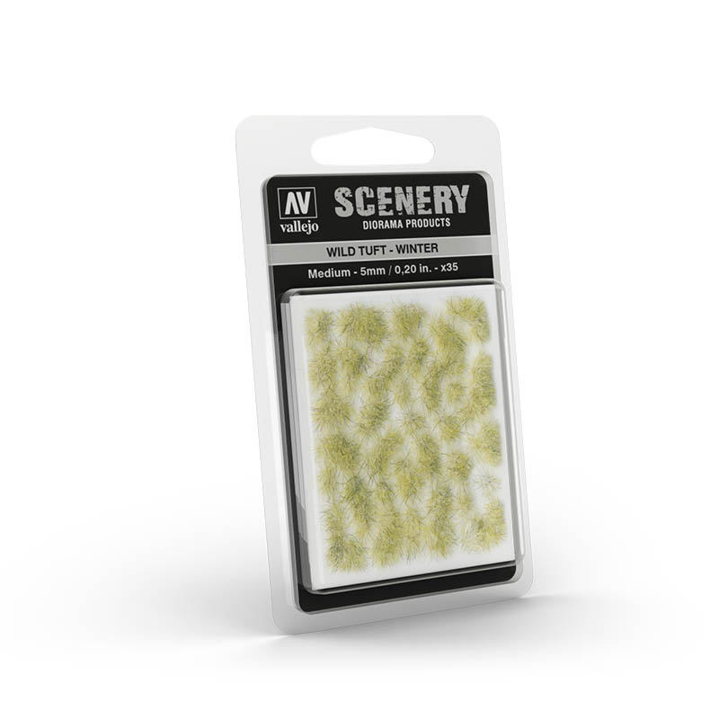 

Модельная трава SCENERY WILD TUFT - WINTER 5mm, SC.410