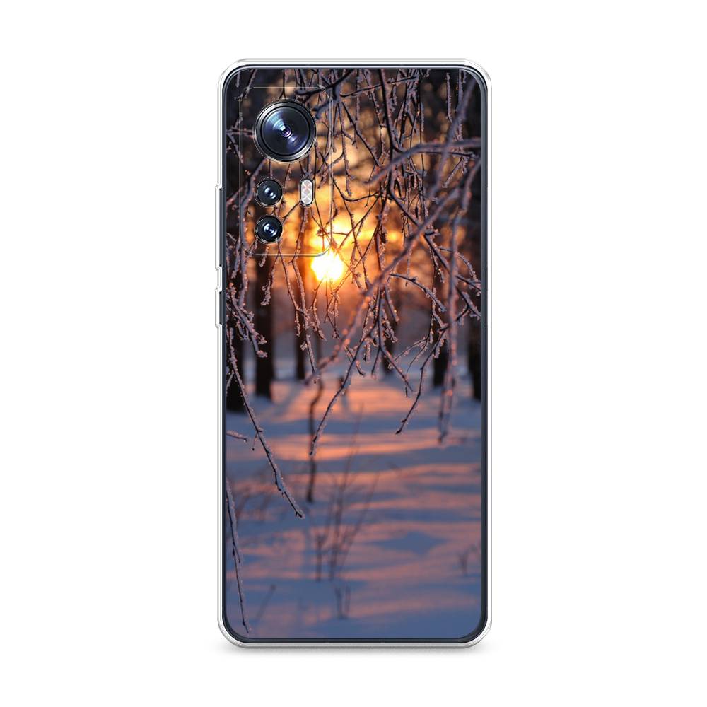 

Чехол на Xiaomi 12 "Зима 7", Оранжевый;розовый;черный, 316050-2